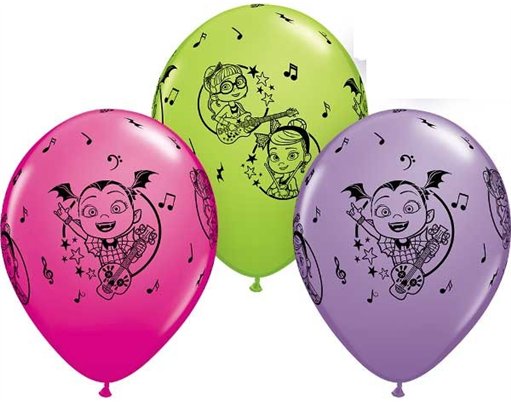 (25) 11in VAMPIRINA QUALATEX