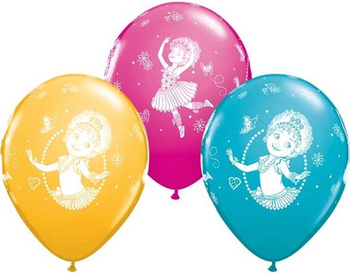 (25) 11in FANCY NANCY CLANCY QUALATEX