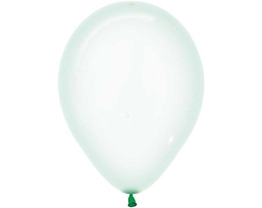 (50) 12in CRYSTAL PASTEL GREEN SEMPERTEX