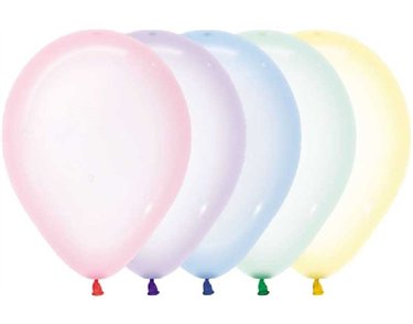 (50) 12IN CRYSTAL PASTEL ASST SEMPERTEX