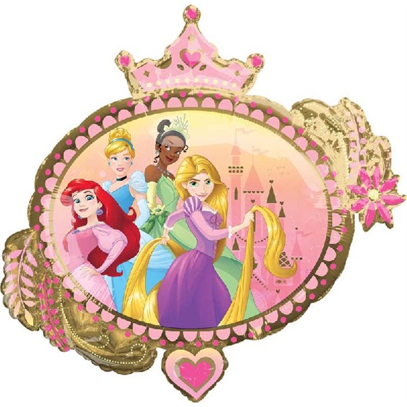 DISNEY PRINCESS SUPERSHAPE FOIL