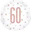 18IN GLITZ ROSE GOLD 60 FOIL BALLOON