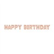 14in ROSE GOLD BIRTHDAY BALLOON KIT
