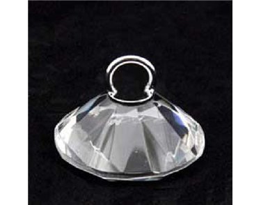 4cm CRYSTAL DIAMOND BALLOON WEIGHT  12S
