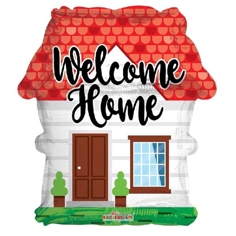 18in WELCOME HOME FOIL BALLOON