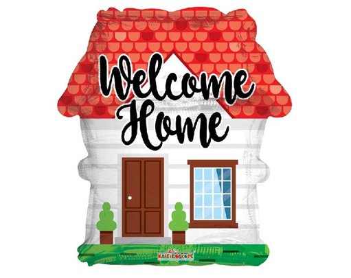 18in WELCOME HOME FOIL BALLOON