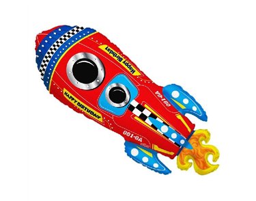 28in ROCKET FOIL BALLOON