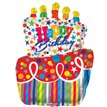 36in BIG CAKE BIRTHDAY FOIL BALLOON