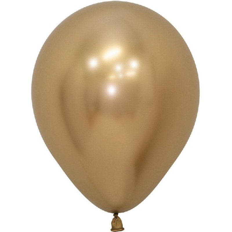 (50) 5in GOLD REFLEX SEMPERTEX (20014169)