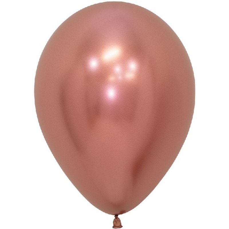 (50) 12in REFLEX ROSE GOLD SEMPERTEX (20014158)