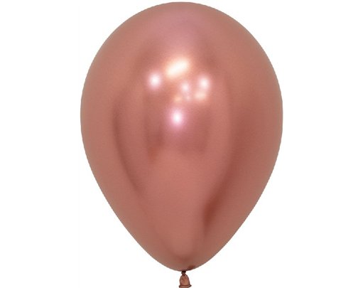 (50) 12in REFLEX ROSE GOLD SEMPERTEX (20014158)