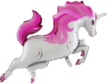 PINK UNICORN SHAPED BALLOON