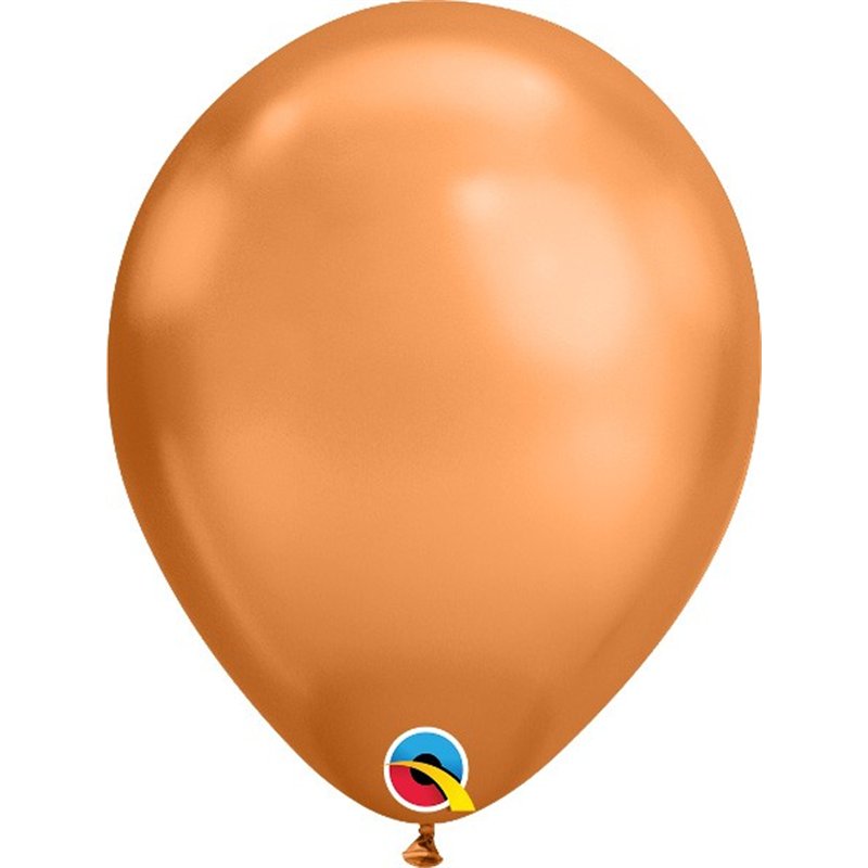 (100) 11in CHROME COPPER QUALATEX