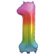 34IN RAINBOW NUMERAL FOIL 1