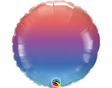 18IN WINTER OMBRE FOIL BALLOON