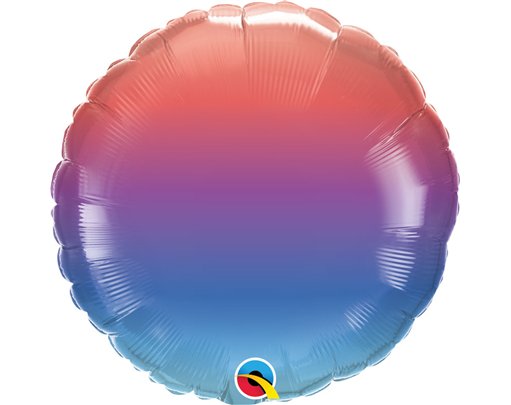 18IN WINTER OMBRE FOIL BALLOON