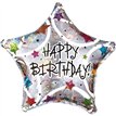 18IIN HAPPY BIRTHDAY STARS FOIL
