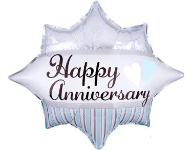 ELEGANT HAPPY ANNIVERSARY JNR SHAPE