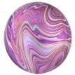 XL PURPLE MARBLEZ FOIL BALLOON