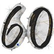 43IN MARBLE MATE NUMBERS 60 BLACK FOIL