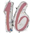 36IN MARBLE MATE NUMBERS 16 ROSE GOLD FOIL