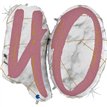 40IN MARBLE MATE NUMBERS 40 ROSE GOLD FOIL