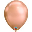 (100) 11in CHROME ROSE GOLD QUALATEX