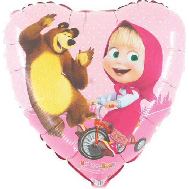 18in MASHA BIKING FOIL BALLOON