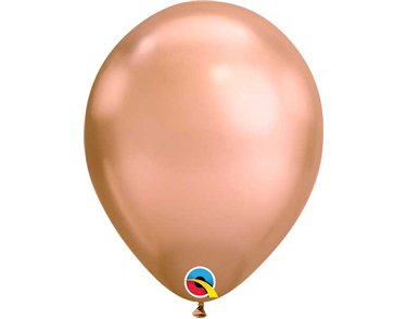 (100) 7in ROSE GOLD CHROME QUALATEX