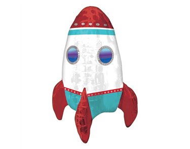 MULTI-BALLOON ROCKET SHIP FOIL