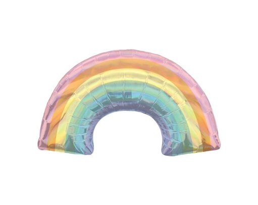 IRIDESCENT PASTEL RAINBOW SUPERSHAPE