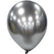12PK 11in PLATINUM SILVER GLOBOS QUALATEX
