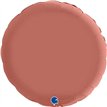 36in SATIN ROSE GOLD ROUND FOIL BALLOON