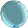 36in RAINBOW HOLOGRAPHIC PLATINUM TENERIFE SEA ROUND FOIL