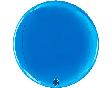 11in BLUE GLOBE 4D FOIL BALLOON