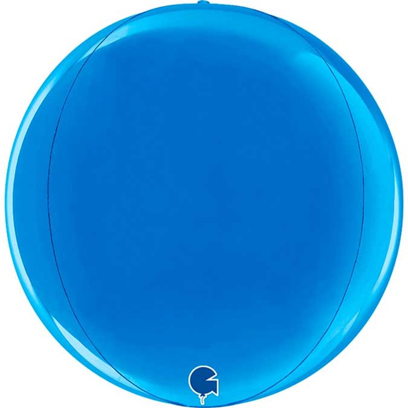 11in BLUE GLOBE 4D FOIL BALLOON