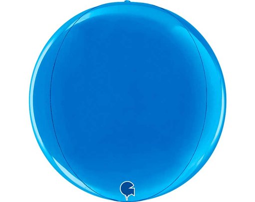 11in BLUE GLOBE 4D FOIL BALLOON