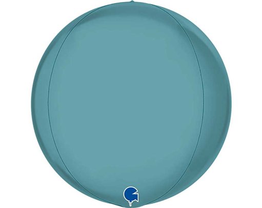 15in PLATINUM TENERIFE SEA GLOBE 4D FOIL BALLOON