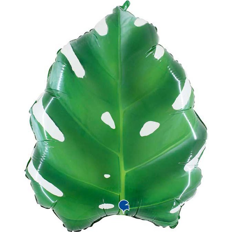 23in TROPICAL LEAF FOIL BALLOON