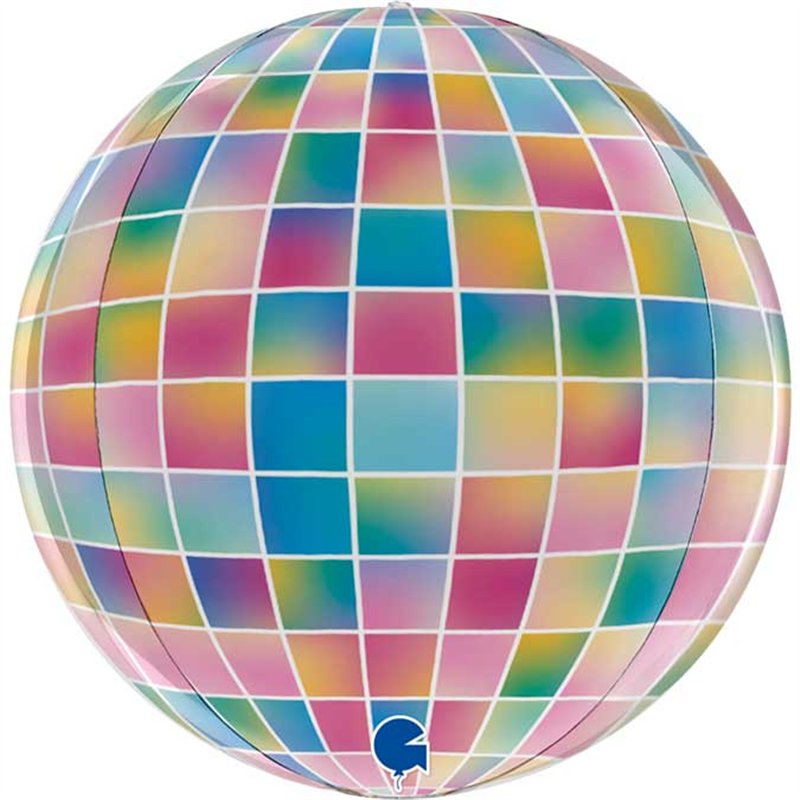 15in STROBO GLOBE 4D FOIL BALLOON