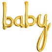 73.5X75.5CM BABY FOIL BALLOON SCRIPT