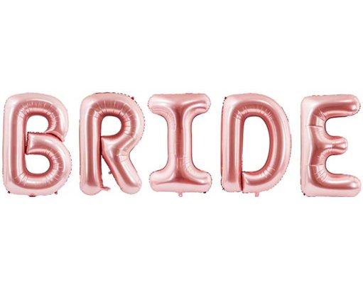 280X86CM BRIDE ROSE GOLD FOIL BALLOON KIT