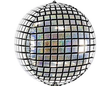 40CM DISCO FOIL BALLOON