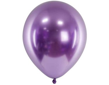 (50) 30CM VIOLET GLOSSY BALLOONS