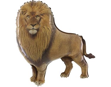 36in LION SHAPED FOIL BALLOON