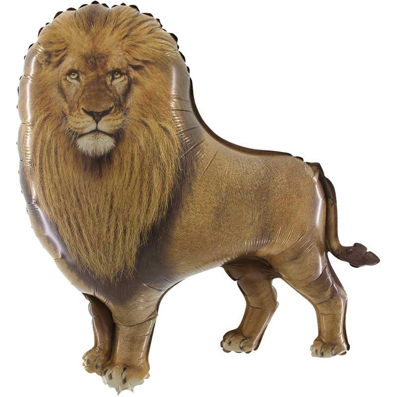 36in LION SHAPED FOIL BALLOON