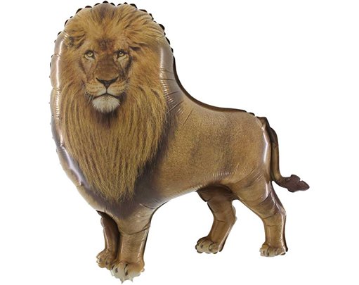 36in LION SHAPED FOIL BALLOON