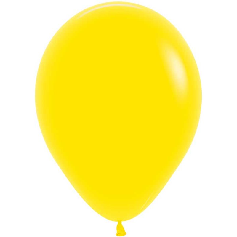50PK 12in FASHION YELLOW SEMPERTEX (20000737)