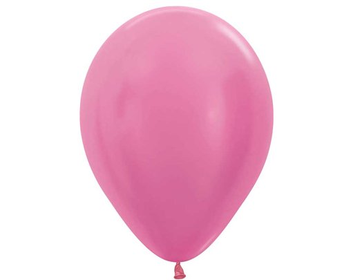 50PK 12in SATIN FUCHSIA SEMPERTEX (20000834)