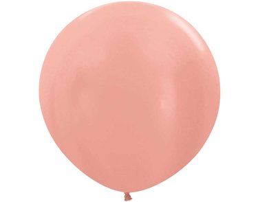 3PK 24in METALLIC ROSE GOLD SEMPERTEX (20012078)